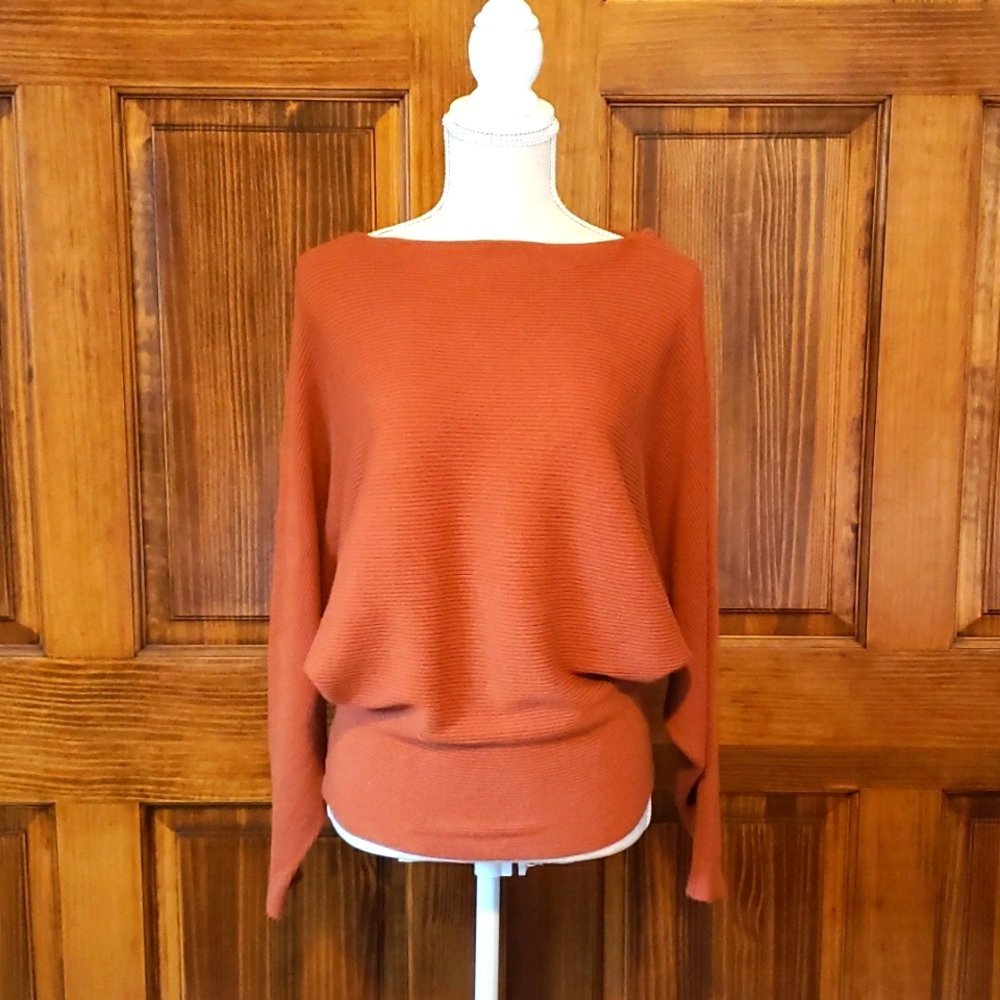 Ckikiou Womens Lightweight Oversized Boat Neck Sweater.